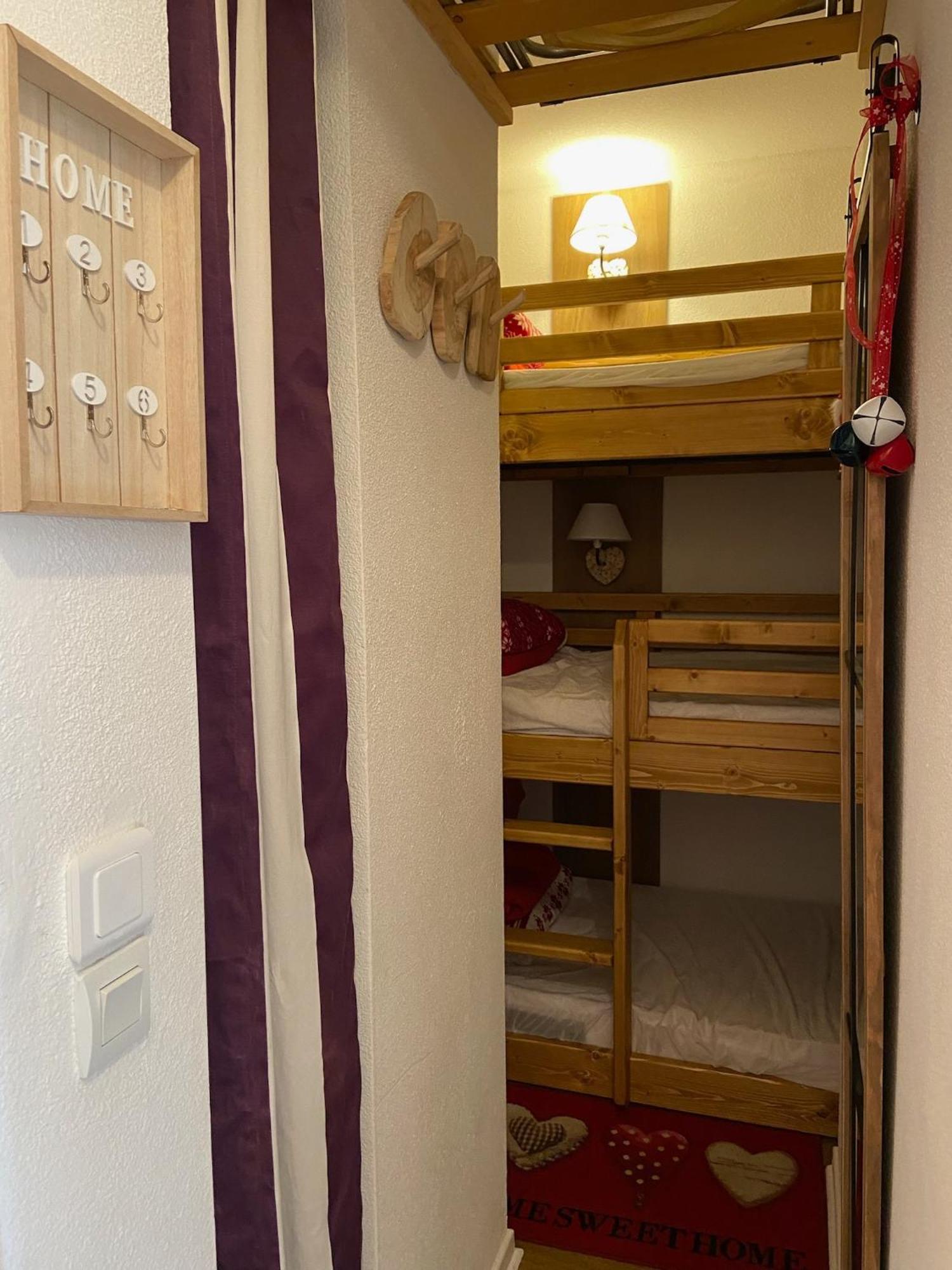 Appartement Risoul, 2 pièces, 6personnes avec Piscine Esterno foto