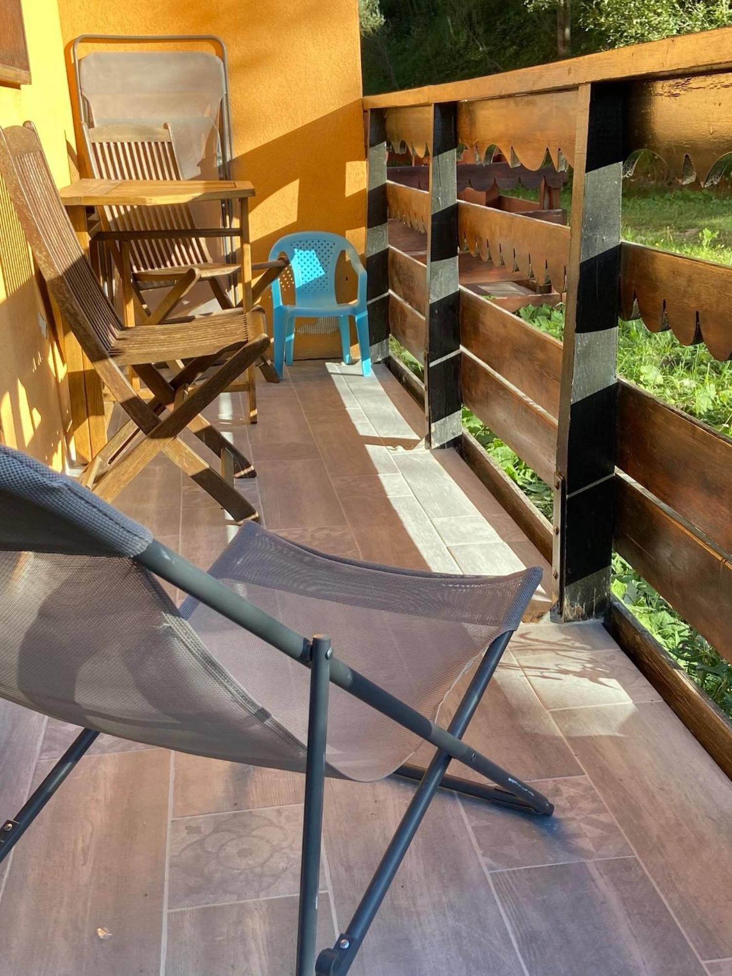 Appartement Risoul, 2 pièces, 6personnes avec Piscine Esterno foto