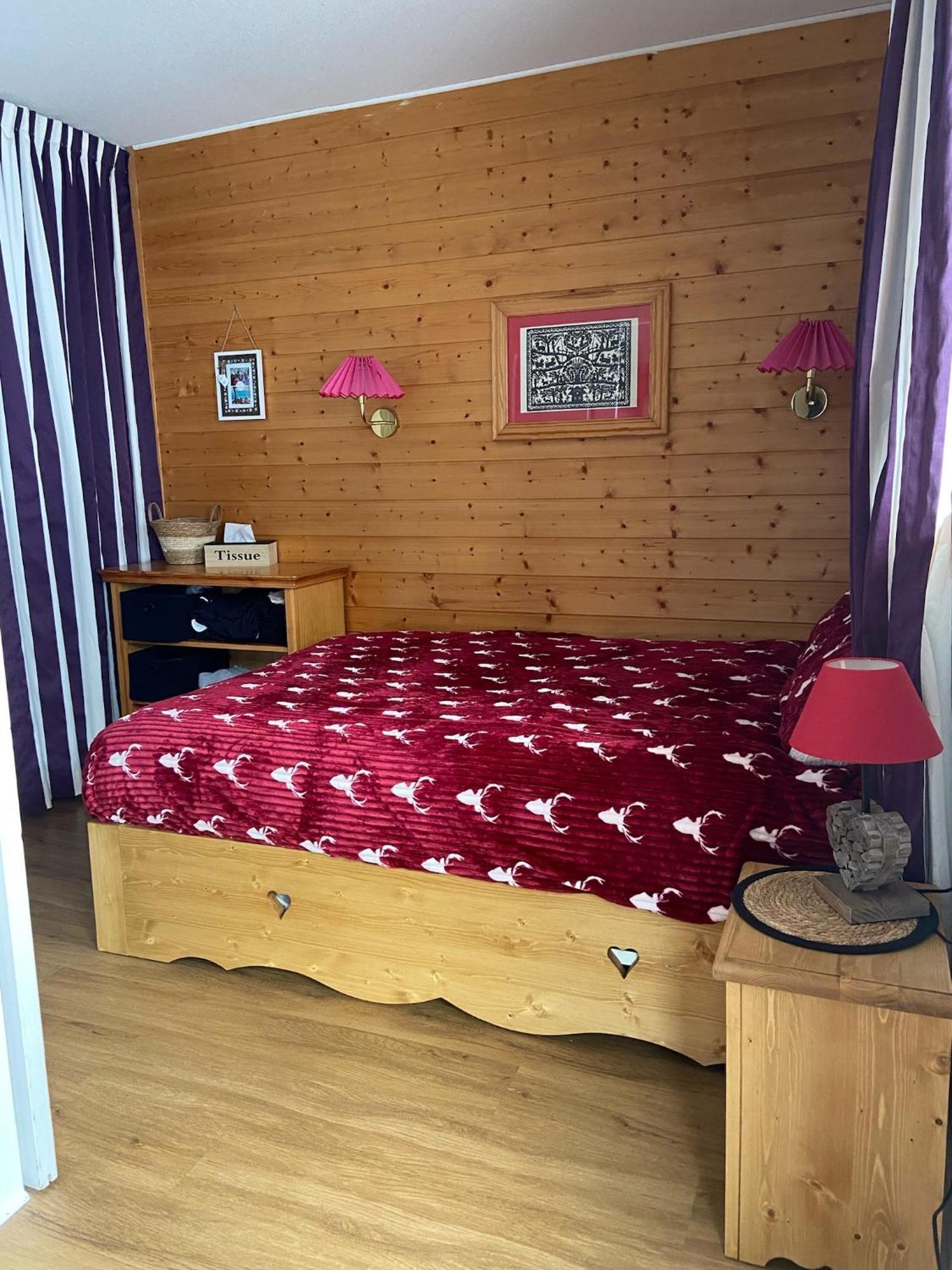 Appartement Risoul, 2 pièces, 6personnes avec Piscine Esterno foto